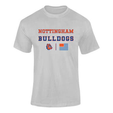 Nottingham Bulldogs Spirit Flag Men's SS T-Shirt