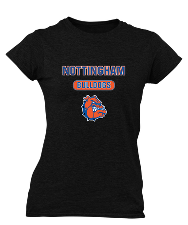 Nottingham Bulldogs Mascot #3 Women's SS T-Shirt