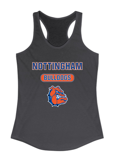 Nottingham Bulldogs Mascot #3 Women's Tank Top