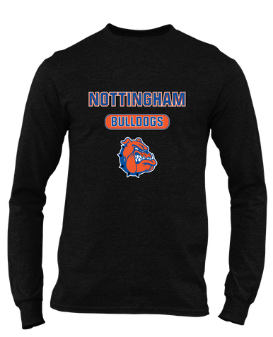 Nottingham Bulldogs Mascot #3 Men's Premium LS T-Shirt