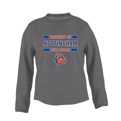 Nottingham Bulldogs Property Of Women's Sweatshirt