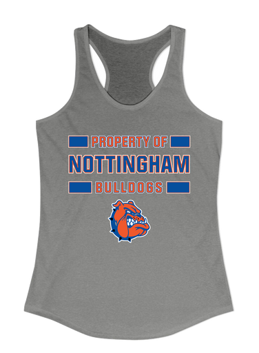 Nottingham Bulldogs Property Of Women's Tank Top