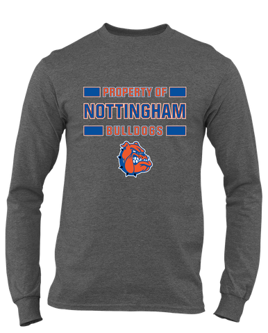 Nottingham Bulldogs Property Of Men's LS T-Shirt
