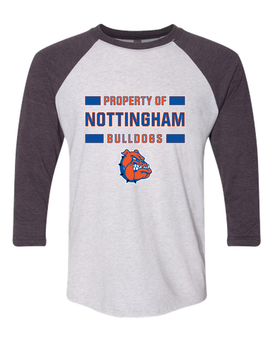 Nottingham Bulldogs Property Of Men's Baseball T-Shirt