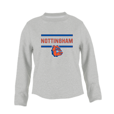 Nottingham Bulldogs Mascot #4 Women's Sweatshirt