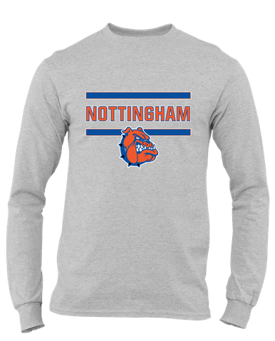 Nottingham Bulldogs Mascot #4 Men's Premium LS T-Shirt