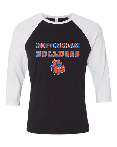 Nottingham Bulldogs Spirit Men's Baseball T-Shirt