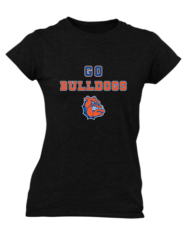 Nottingham Bulldogs Go Team Women's Premium SS T-Shirt