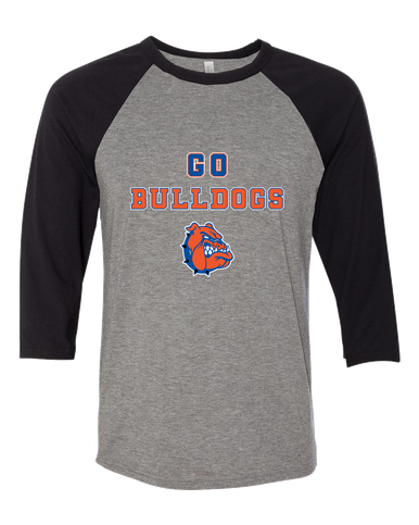 Nottingham Bulldogs Go Team Women's Baseball T-Shirt