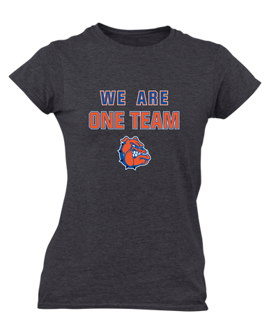 Nottingham Bulldogs We Are One Team Women's Premium SS T-Shirt