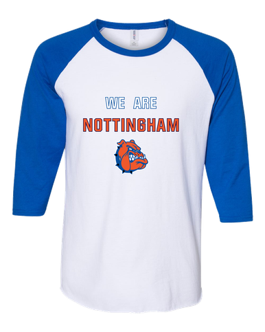 Nottingham Bulldogs We Are Women's Baseball T-Shirt