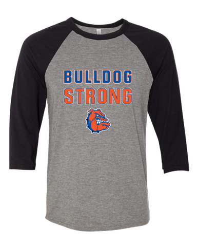 Nottingham Bulldogs Strong #2 Women's Baseball T-Shirt
