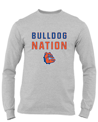 Nottingham Bulldogs Nation #2 Men's LS T-Shirt