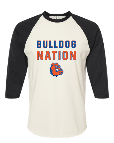 Nottingham Bulldogs Nation #2 Women's Baseball T-Shirt