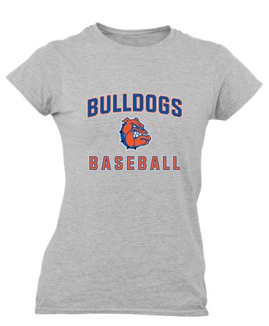 Nottingham Bulldogs Baseball #1 Women's Premium SS T-Shirt