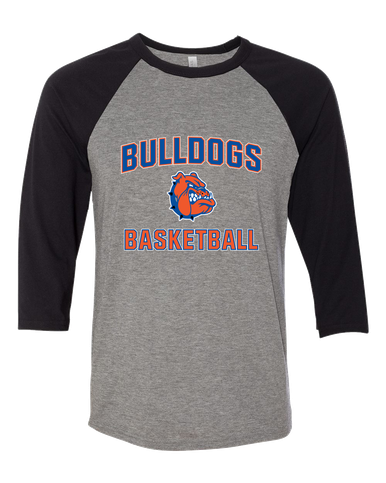 Nottingham Bulldogs Basketball #1 Men's Baseball T-Shirt