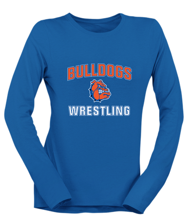 Nottingham Bulldogs Wrestling Women's Premium LS T-Shirt
