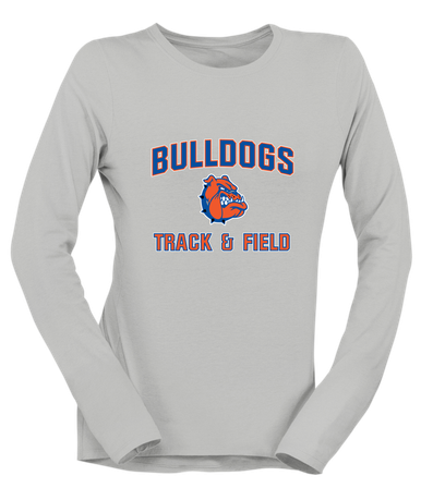 Nottingham Bulldogs Track & Field Women's Premium LS T-Shirt