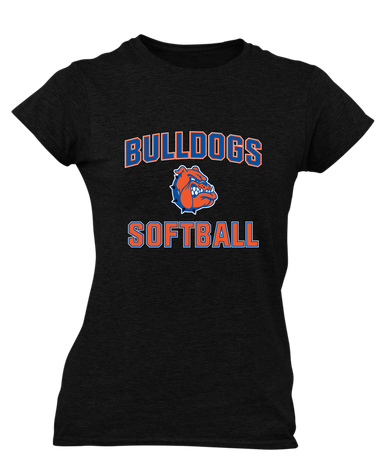Nottingham Bulldogs Softball #1 Women's Premium SS T-Shirt