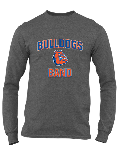 Nottingham Bulldogs Band # 1 Men's LS T-Shirt