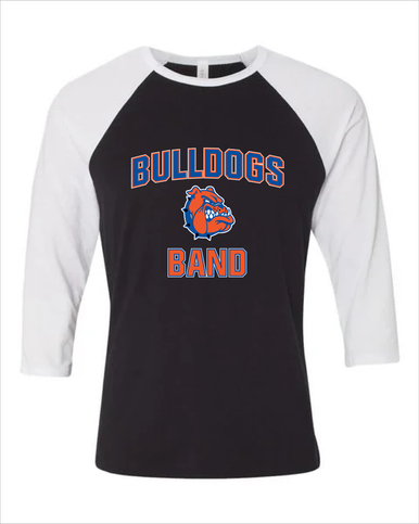 Nottingham Bulldogs Band # 1 Women's Baseball T-Shirt
