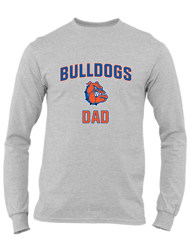 Nottingham Bulldogs Dad Men's LS T-Shirt