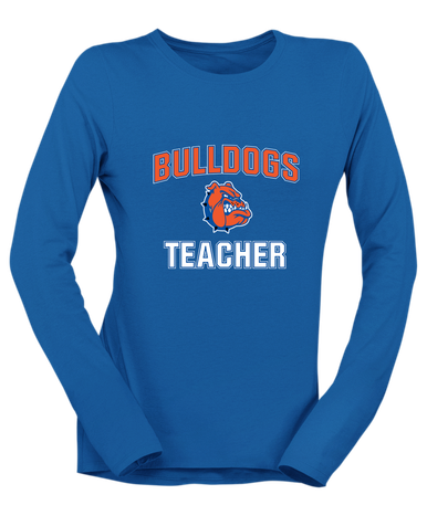Nottingham Bulldogs Teacher Women's LS T-Shirt