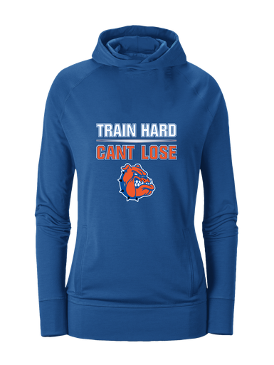 Nottingham Bulldogs Train Hard, Can't Lose Women's Hoodie