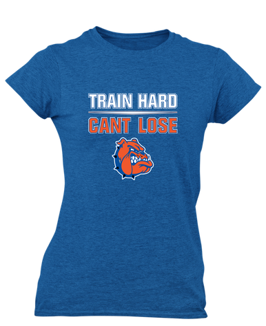 Nottingham Bulldogs Train Hard, Can't Lose Women's Premium SS T-Shirt