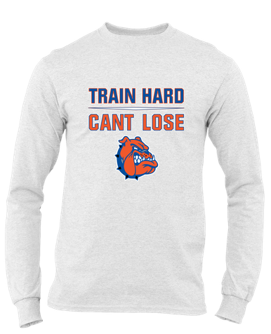 Nottingham Bulldogs Train Hard, Can't Lose Men's Premium LS T-Shirt