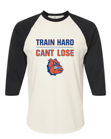 Nottingham Bulldogs Train Hard, Can't Lose Men's Baseball T-Shirt
