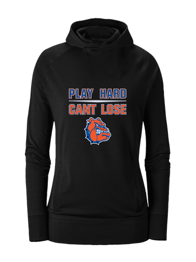 Nottingham Bulldogs Play Hard, Can't Lose Women's Hoodie
