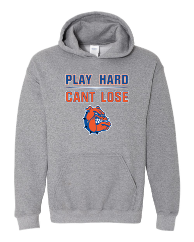Nottingham Bulldogs Play Hard, Can't Lose Men's Hoodie