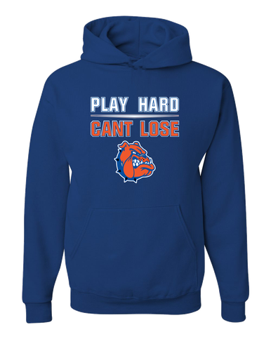 Nottingham Bulldogs Play Hard, Can't Lose Men's Premium Hoodie