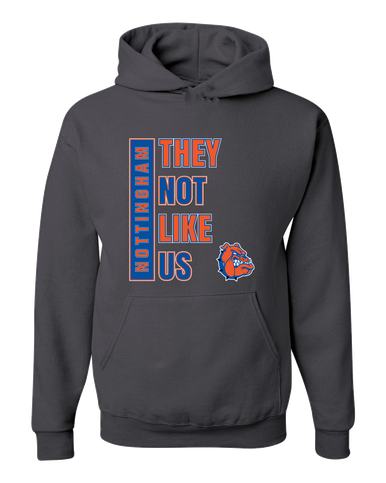 Nottingham Bulldogs They Not Like Us #1 Men's Premium Hoodie