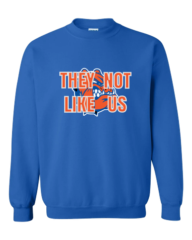 Nottingham Bulldogs They Not Like Us #2 Men's Sweatshirt