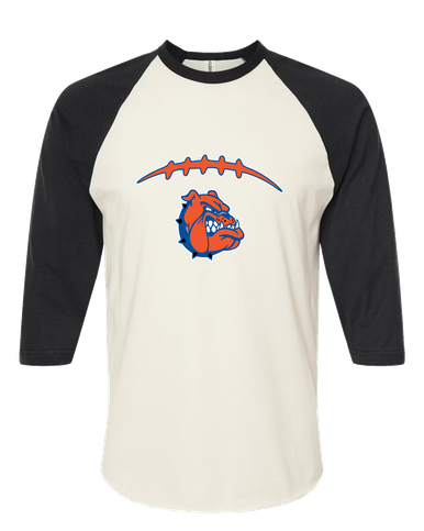 Nottingham Bulldogs Football #2 Women's Baseball T-Shirt