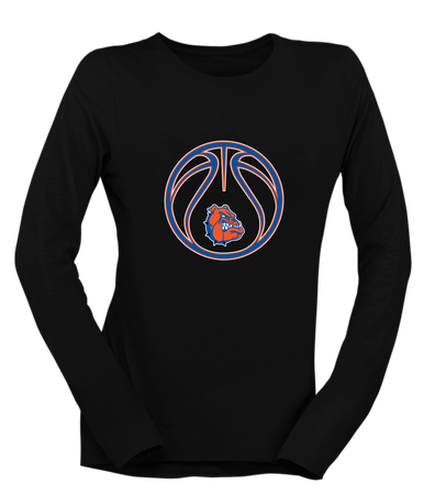 Nottingham Bulldogs Basketball #2 Women's LS T-Shirt