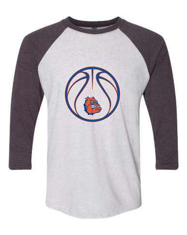 Nottingham Bulldogs Basketball #2 Men's Baseball T-Shirt