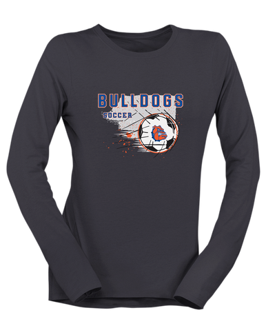 Nottingham Bulldogs Soccer #2 Women's LS T-Shirt