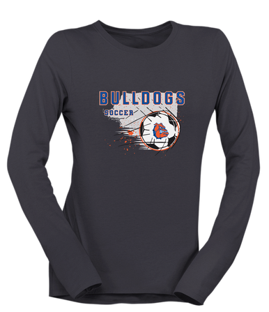 Nottingham Bulldogs Soccer #2 Women's Premium LS T-Shirt
