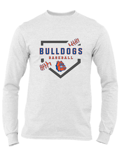 Nottingham Bulldogs Baseball #2 Men's Premium LS T-Shirt