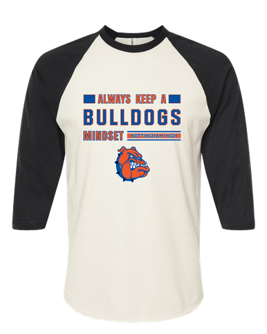 Nottingham Bulldogs Mindset Women's Baseball T-Shirt