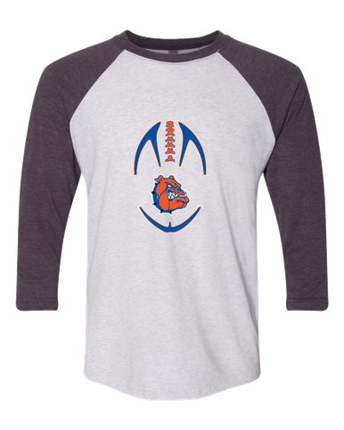 Nottingham Bulldogs Football #4 Men's Baseball T-Shirt