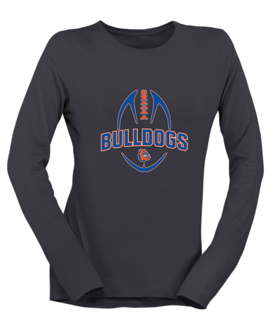 Nottingham Bulldogs Football #5 Women's Premium LS T-Shirt