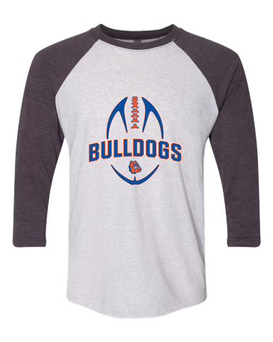 Nottingham Bulldogs Football #5 Women's Baseball T-Shirt