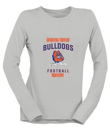 Nottingham Bulldogs Football #6 Women's Premium LS T-Shirt