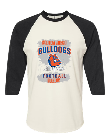 Nottingham Bulldogs Football #6 Men's Baseball T-Shirt