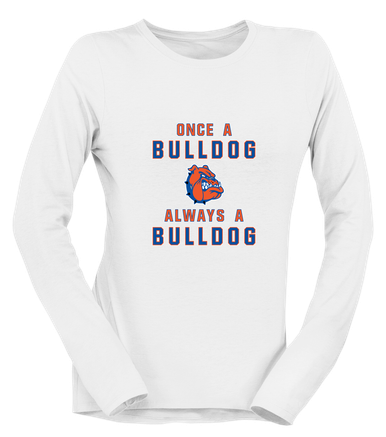 Nottingham Bulldogs Once A Women's LS T-Shirt