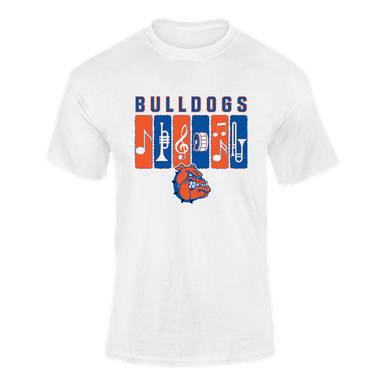 Nottingham Bulldogs Band # 2 Men's SS T-Shirt